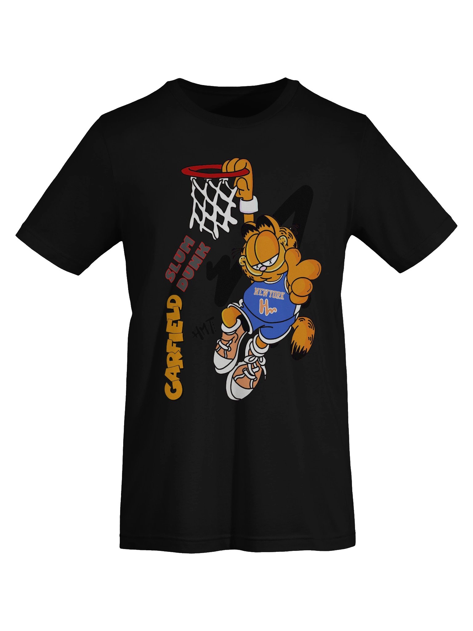 Garfield Slam Dunk Basketball T-Shirt - Unisex T-Shirt – Premium Printed T-Shirt for Everyday Casual & Streetwear product image (7)