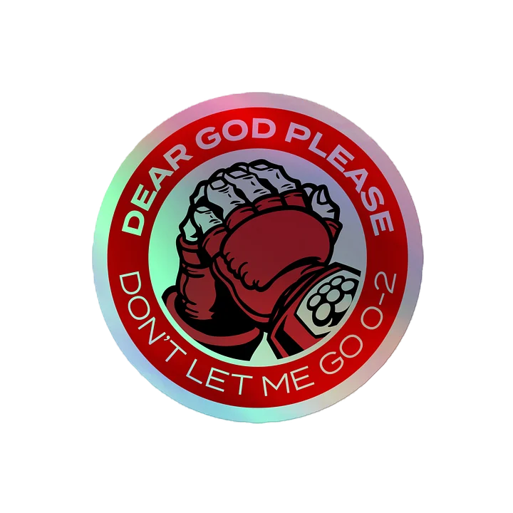 Prayer Foil Sticker product image (2)