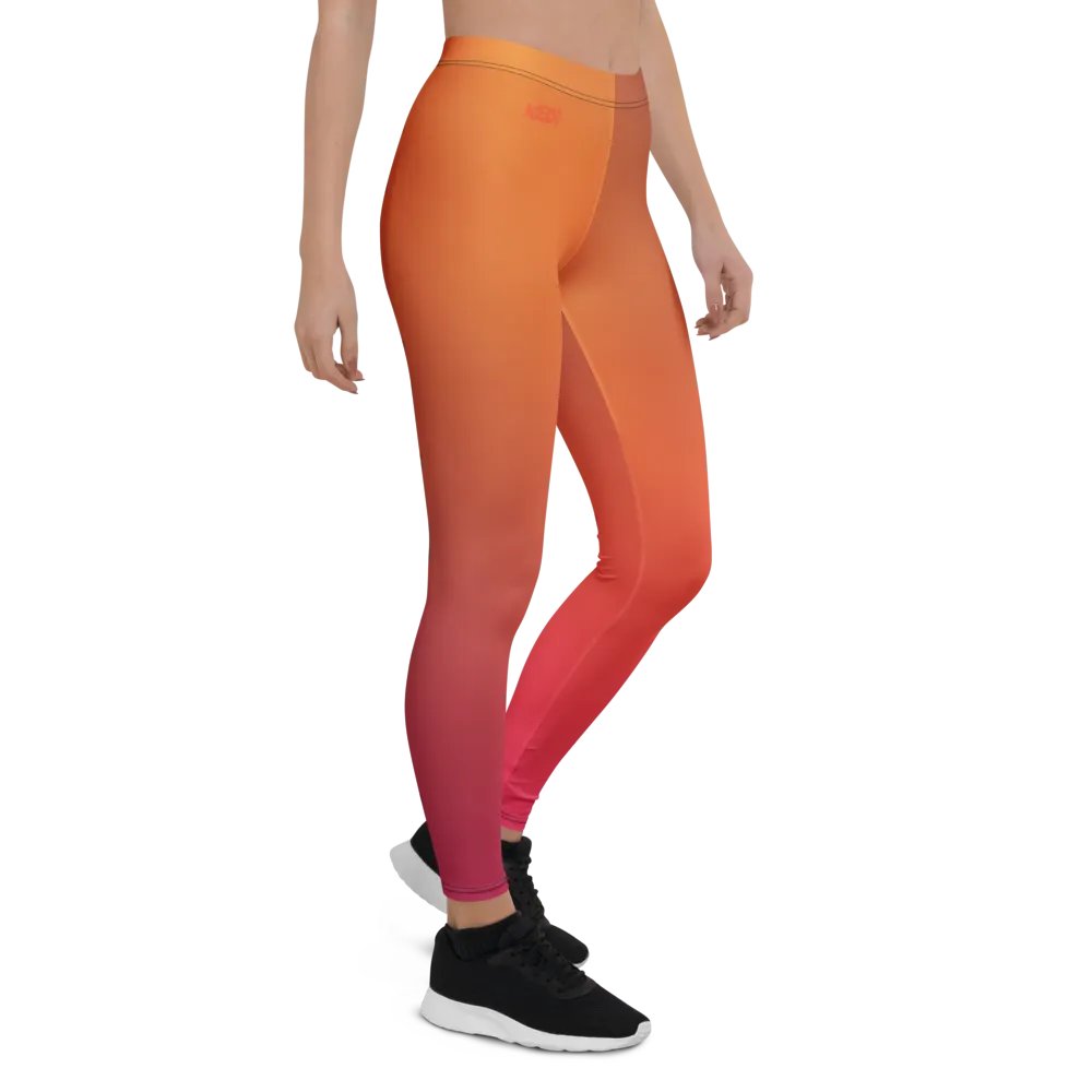 Sunset Stroll Cat Leggings product image (6)