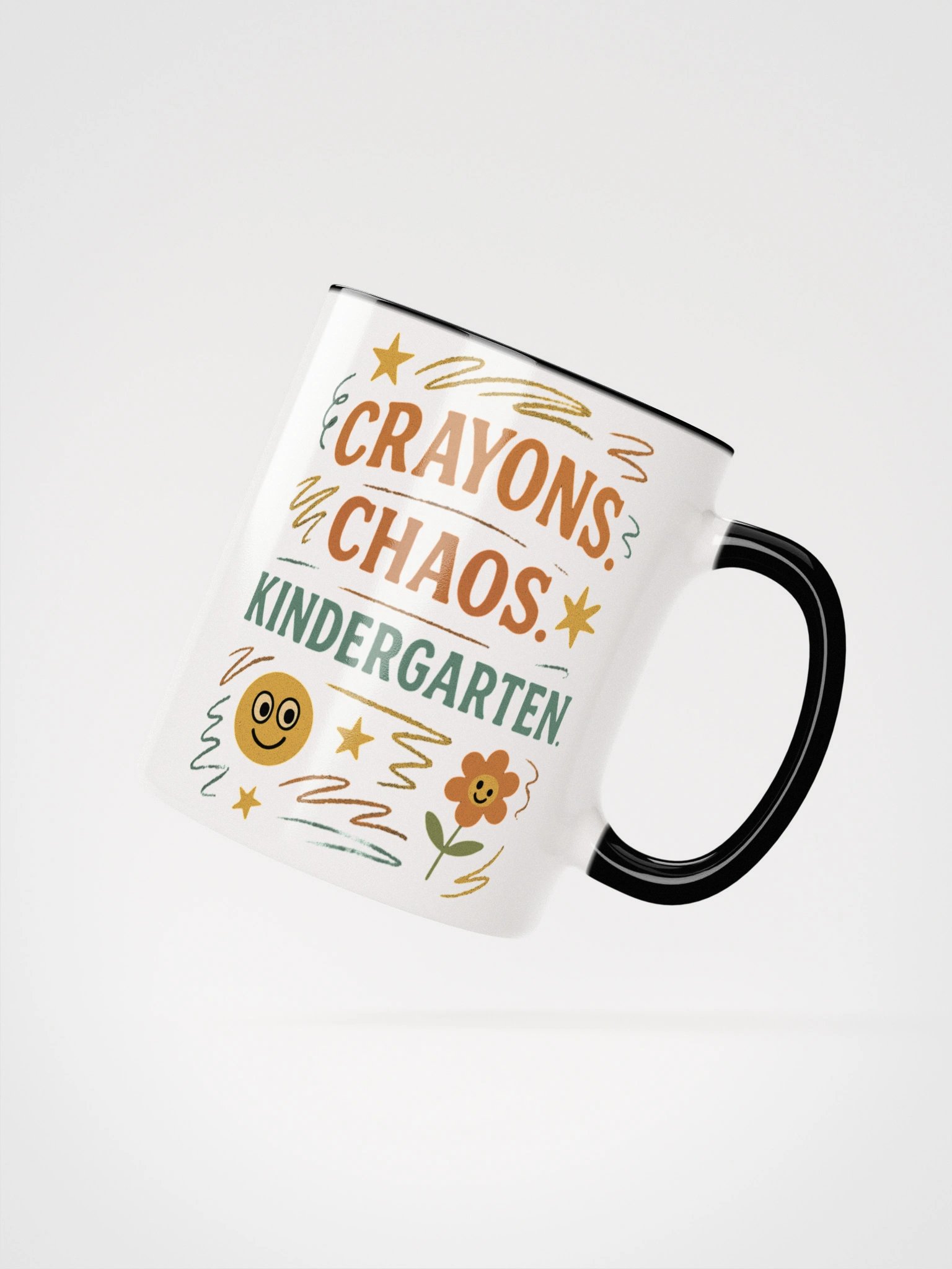 Crayons. Chaos. Kindergarten. Mug – Funny Teacher Coffee Cup product image (21)