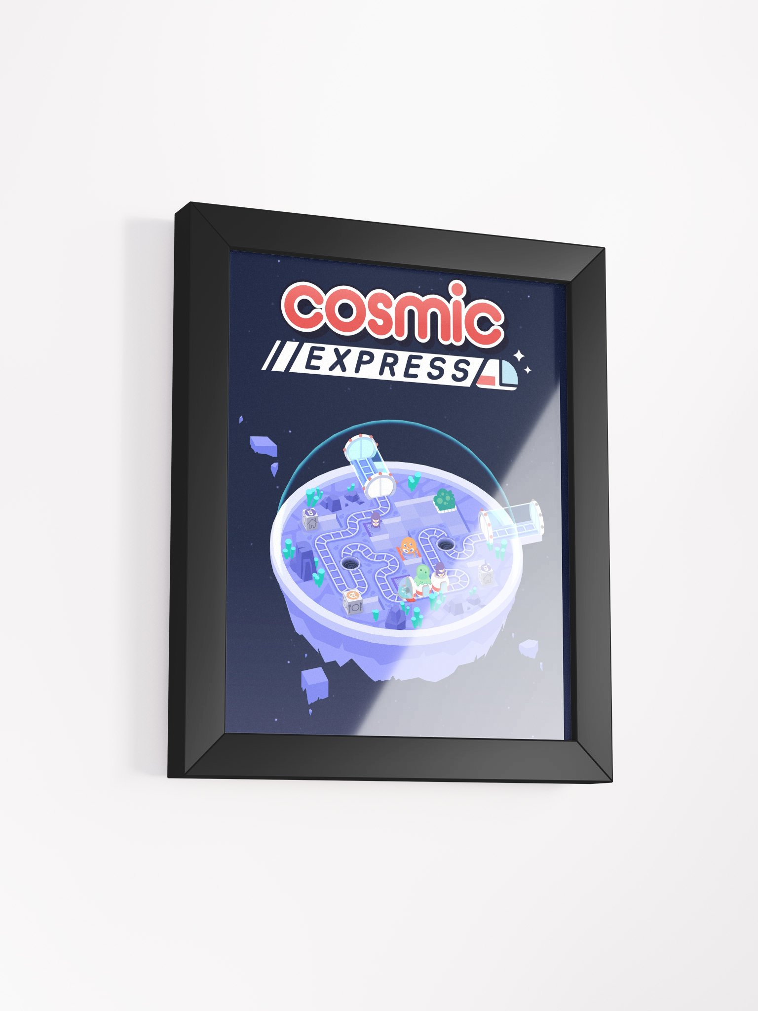 Cosmic Express Framed Art Print product image (1)