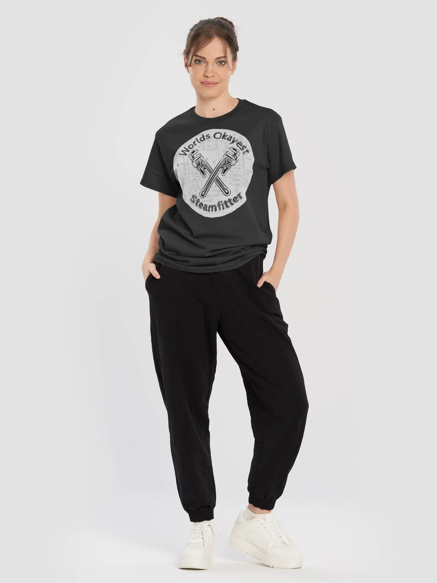 World's Okayest Steamfitter Tee product image (11)