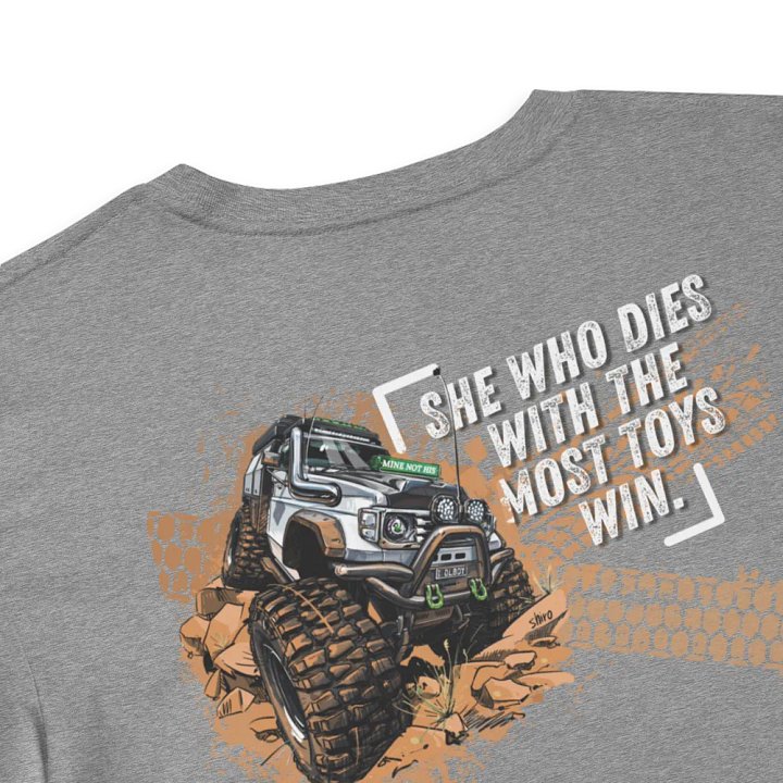 Ladies 'Most Toys' Crop Tee product image (2)
