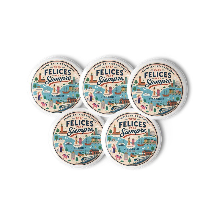 "Felices para Siempre” Asamblea Internacional Stockholm, Suecia product image (1)