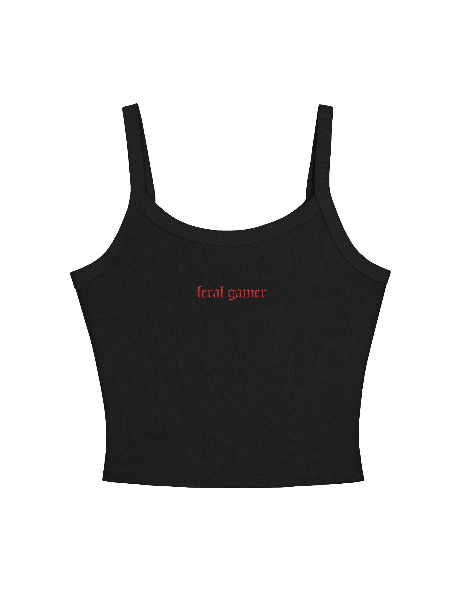 Feral Gamer Ribbed Micro Tank product image (1)
