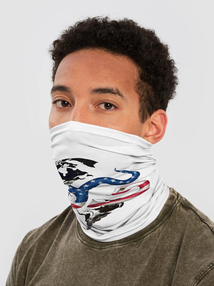 Our Gadsden Flag Logo Face Mask product image (2)