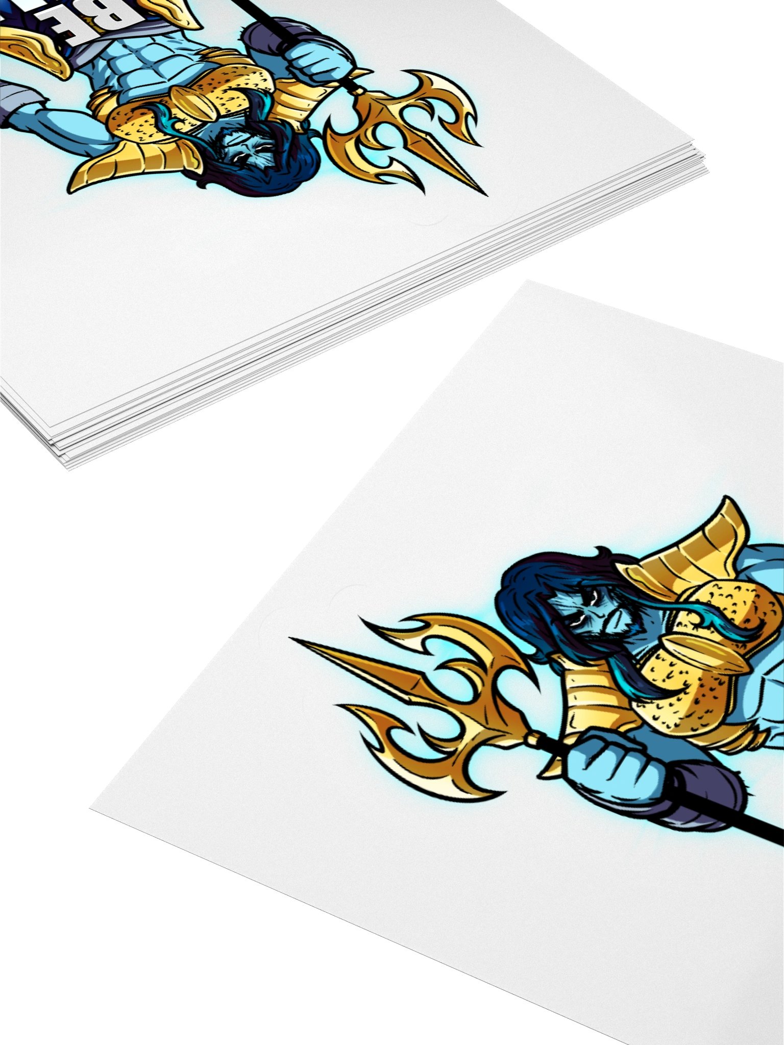 Poseidon - Be Ruthless Stickers product image (4)