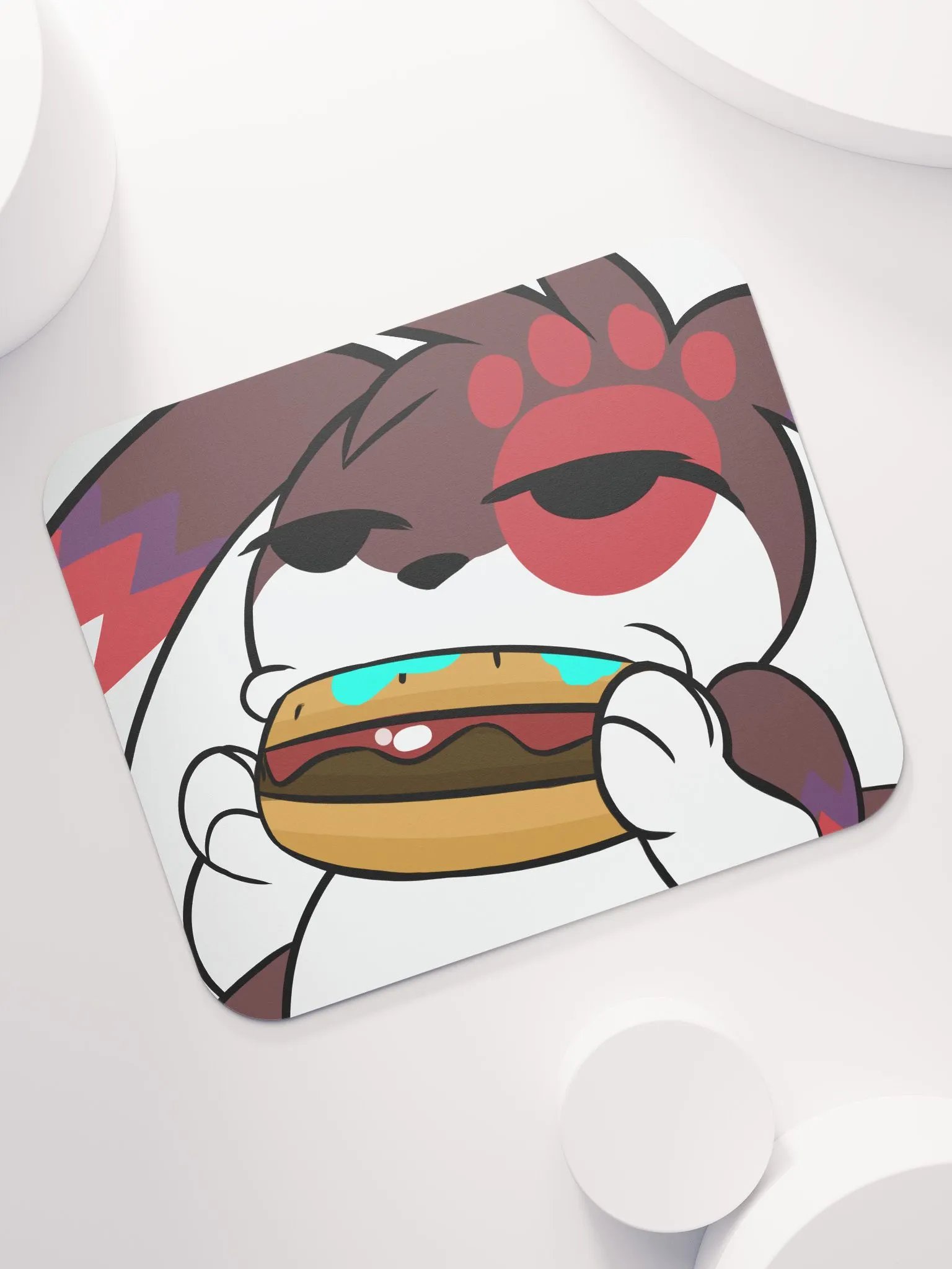 Bubblez NomNom Square Mousepad product image (7)