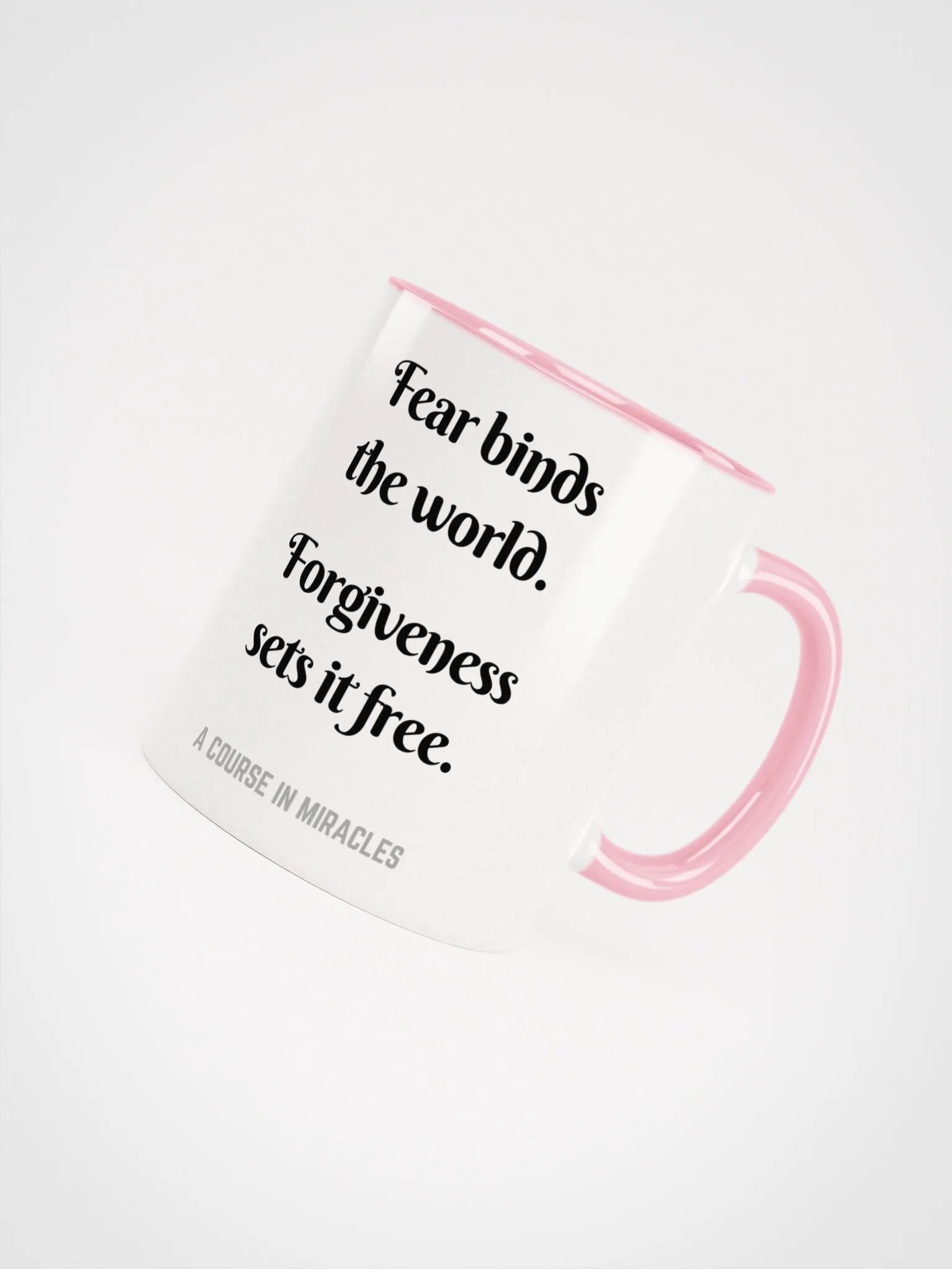 Forgiveness sets world free - ACIM Inspirational Mug product image (54)