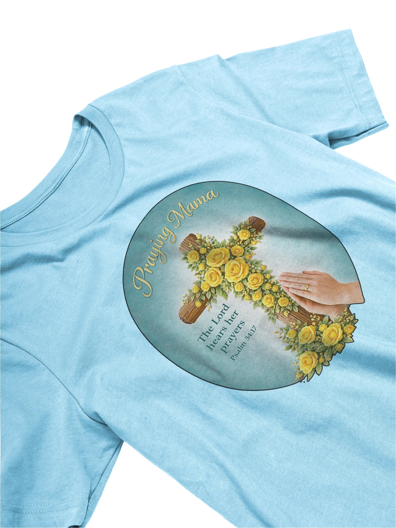 Praying Mama Floral T-Shirt product image (4)