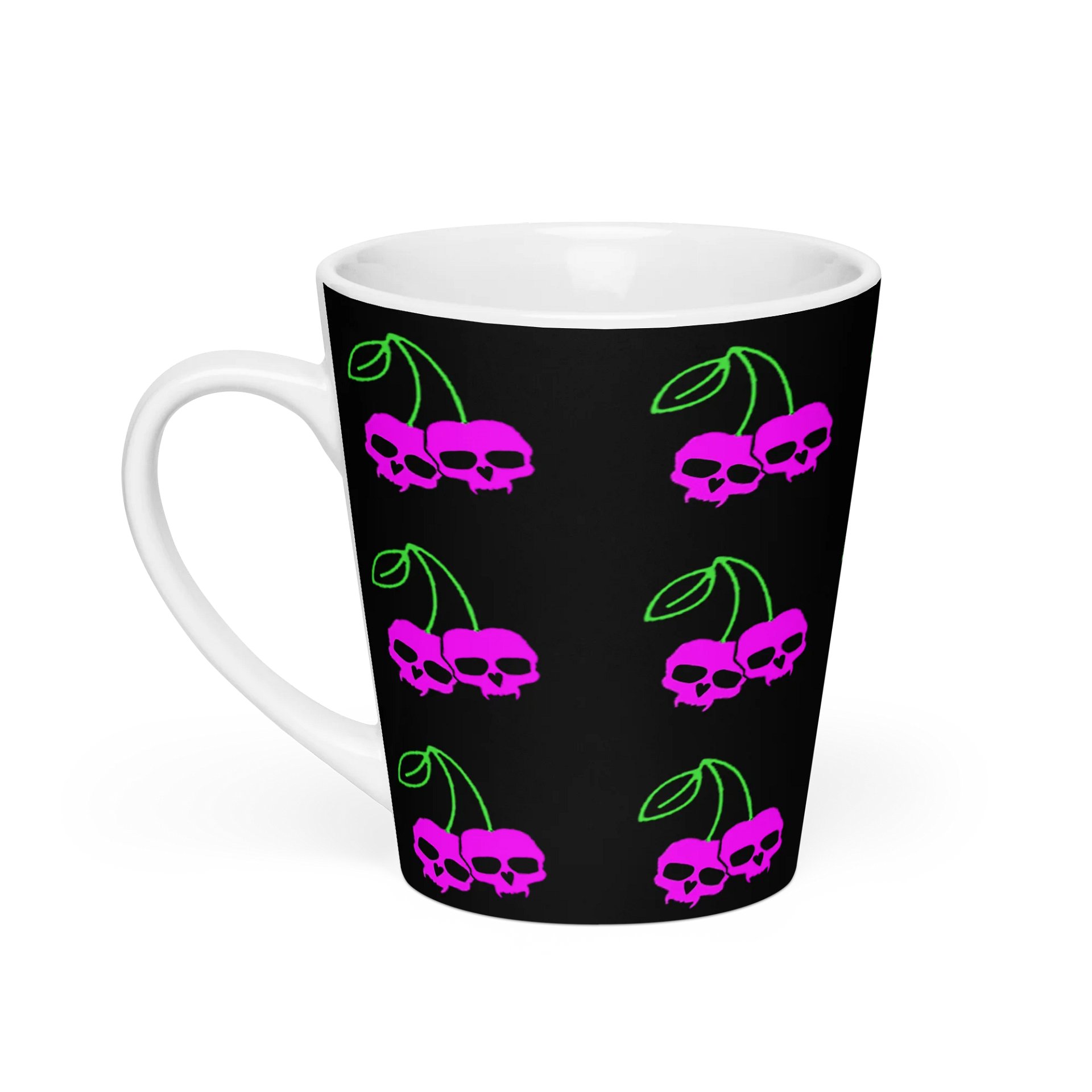 Cherry Skulls Latte Mug product image (1)
