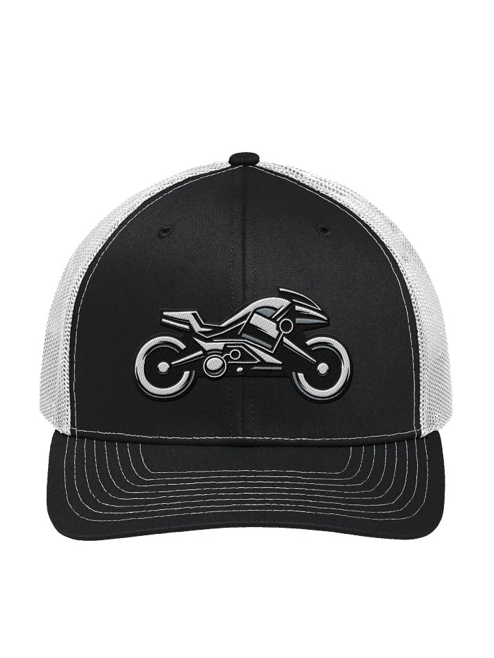 Hard Drive VR Bike - White Trucker Hat product image (1)