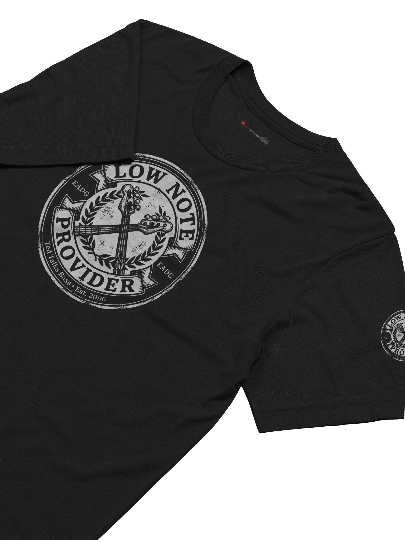 Low Note Provider™ T-Shirt – Bass Guitar Gift for Musicians product image (6)