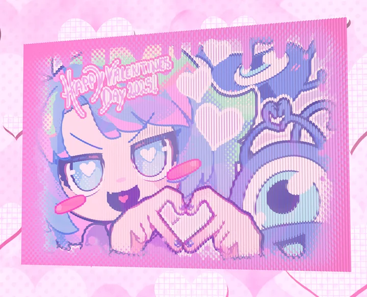 Valentines 2025 Lenticular Cards! product image (1)
