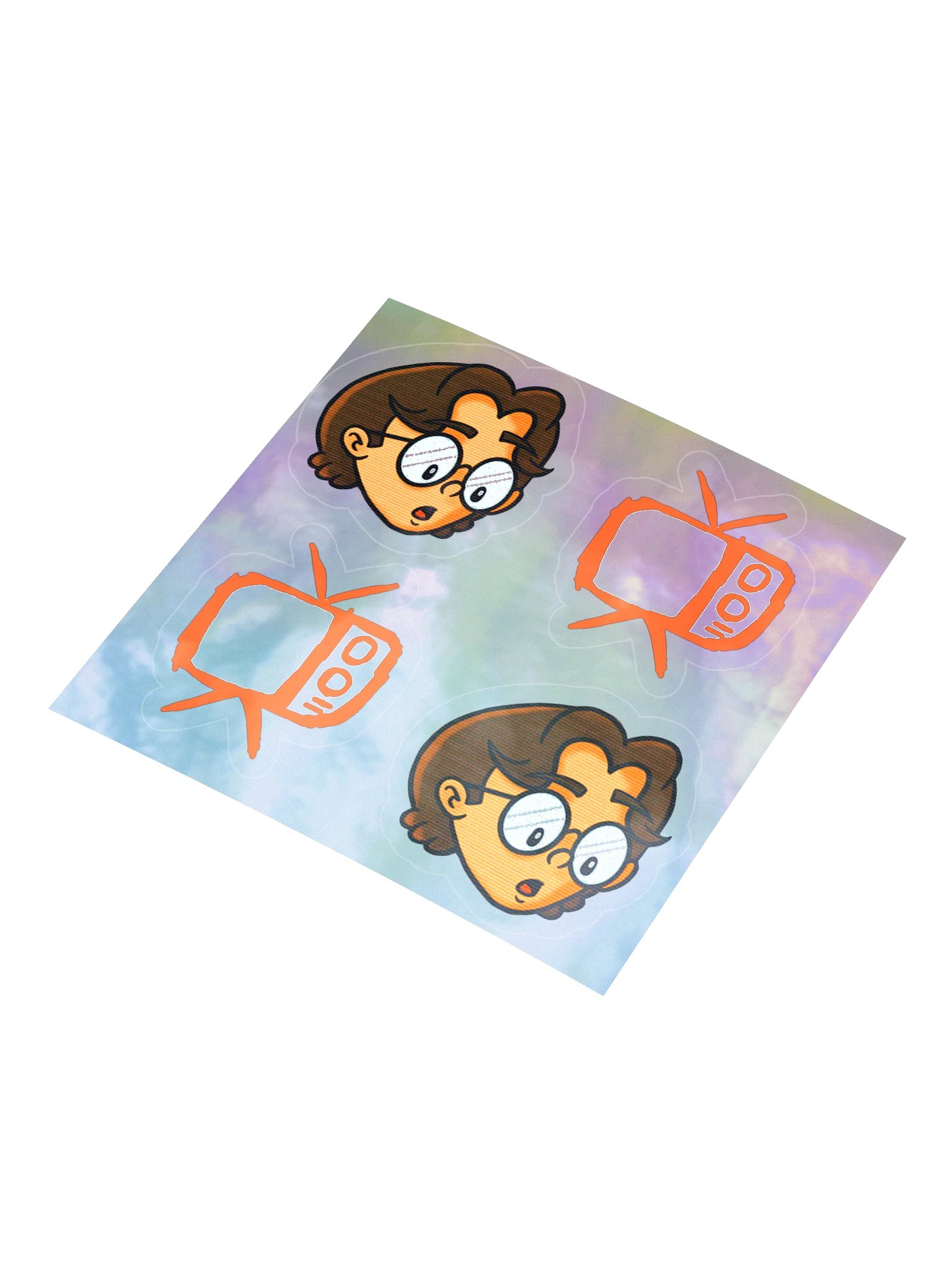 "A Twisted Sitcom" Sticker Sheet product image (3)