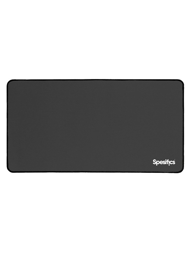 Spesifics Logo Desk Mat - Charcoal product image (1)