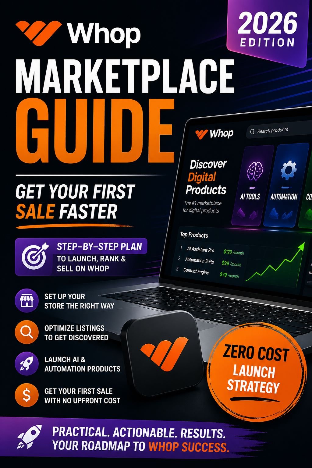 Whop Marketplace Guide 2026: Get Your First Sale Faster product image (1)