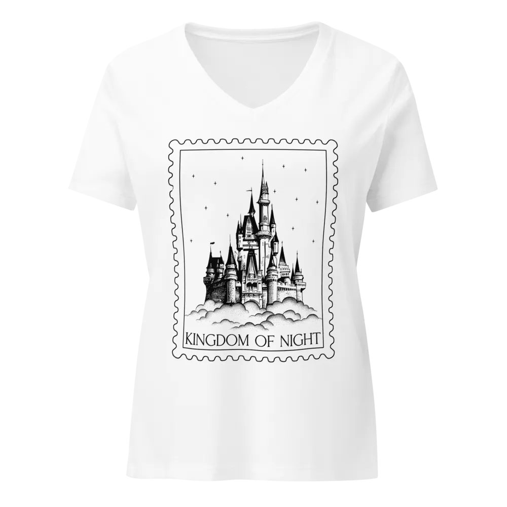 Kingdom of Night Bella+Canvas Women's Relaxed V-Neck T-Shirt product image (25)