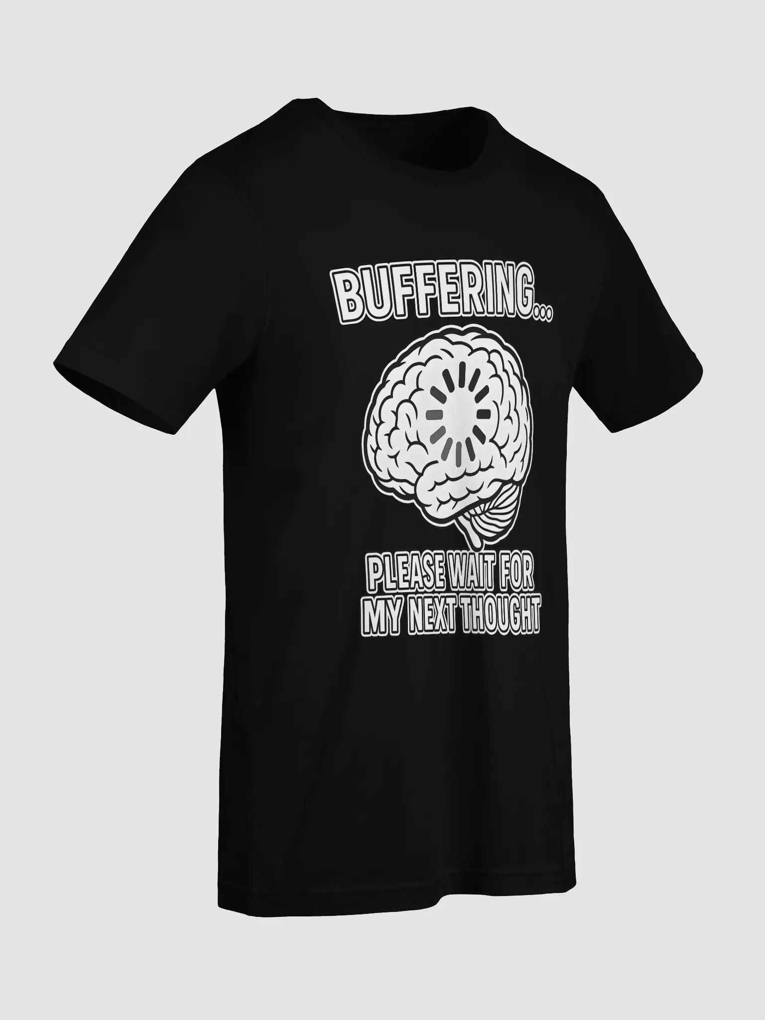 Buffering Brain Unisex T-Shirt product image (56)