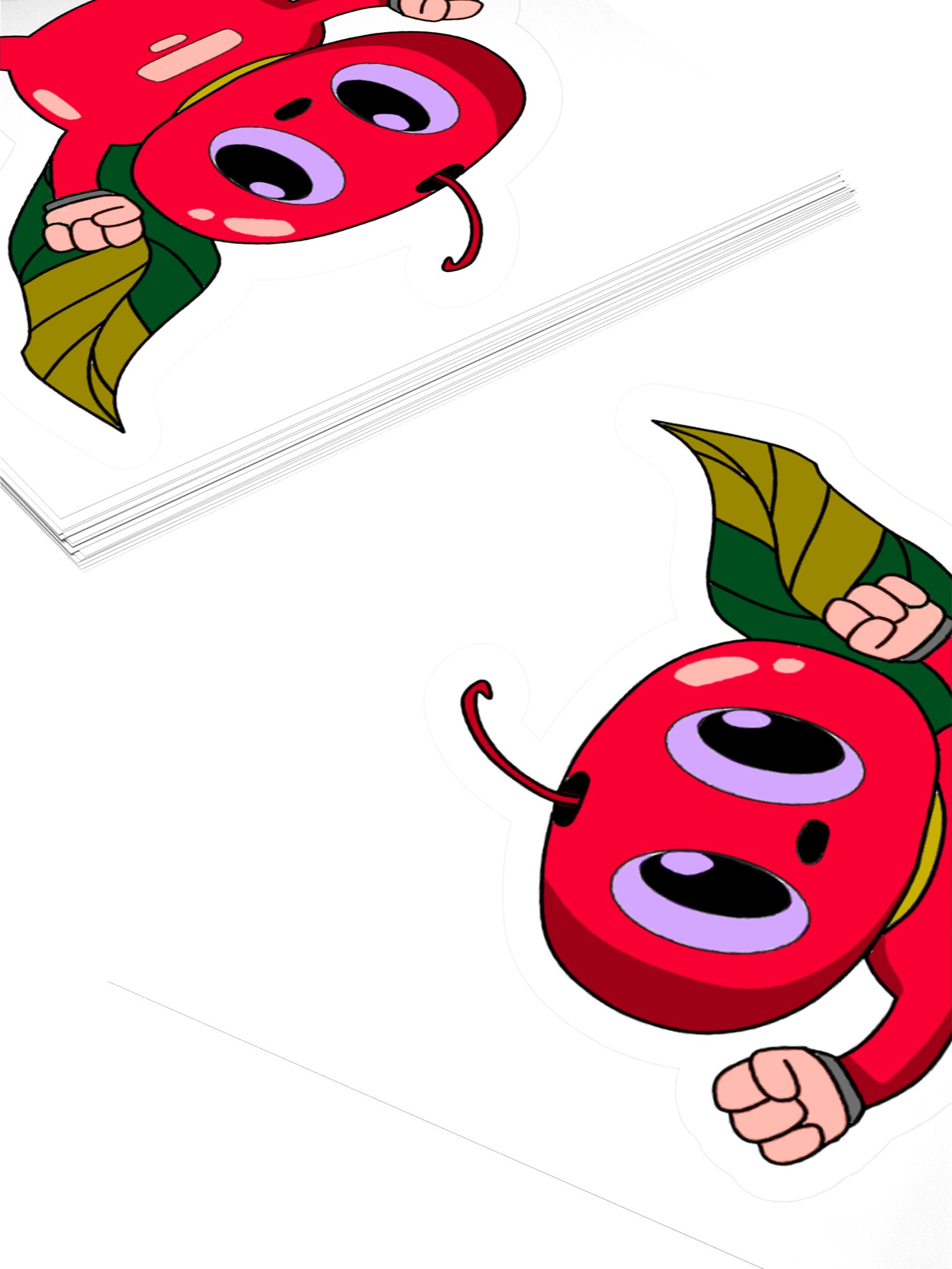 Cherry Power Sticker product image (4)