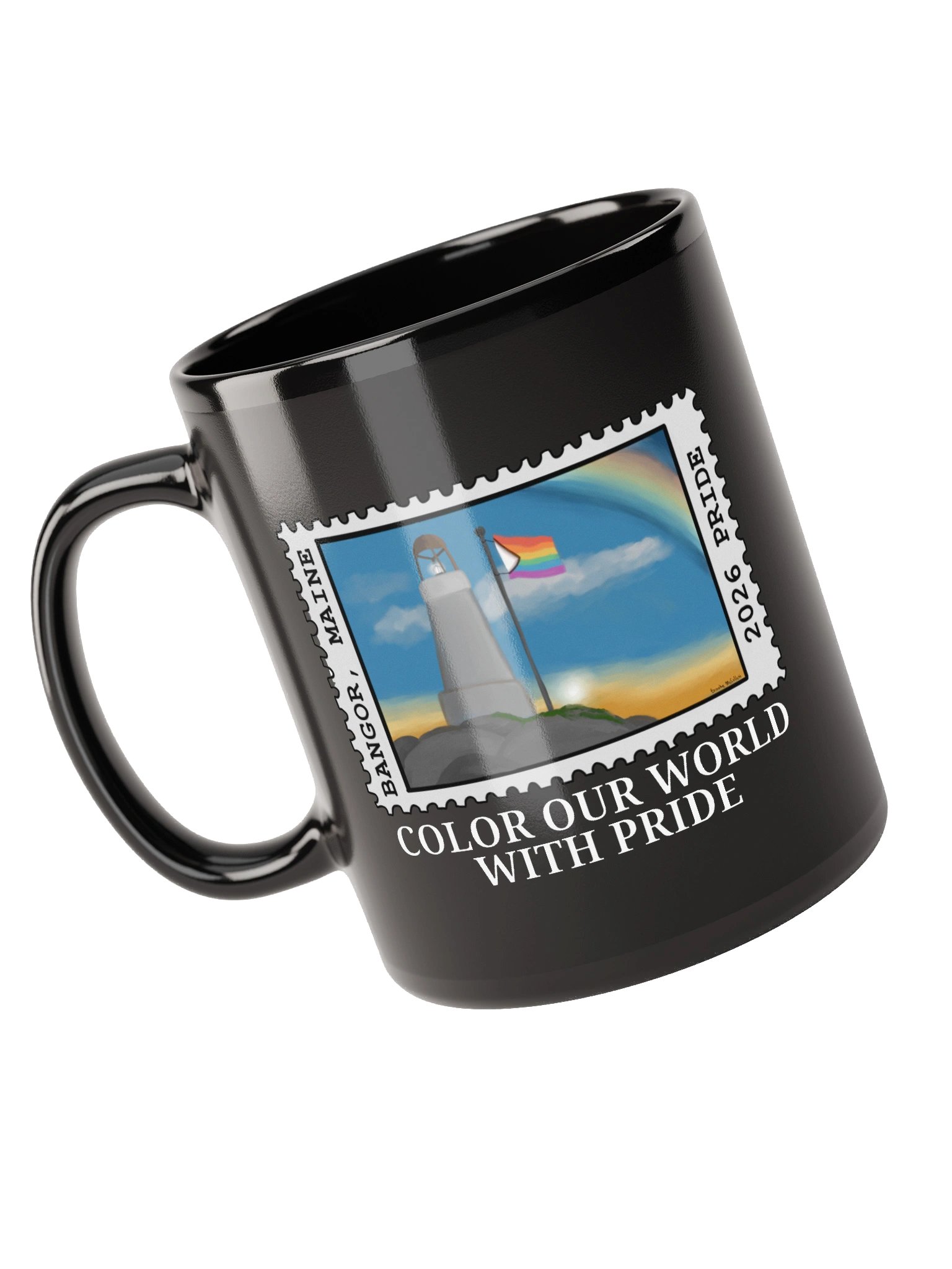 2026 Lighthouse Black Mug product image (5)