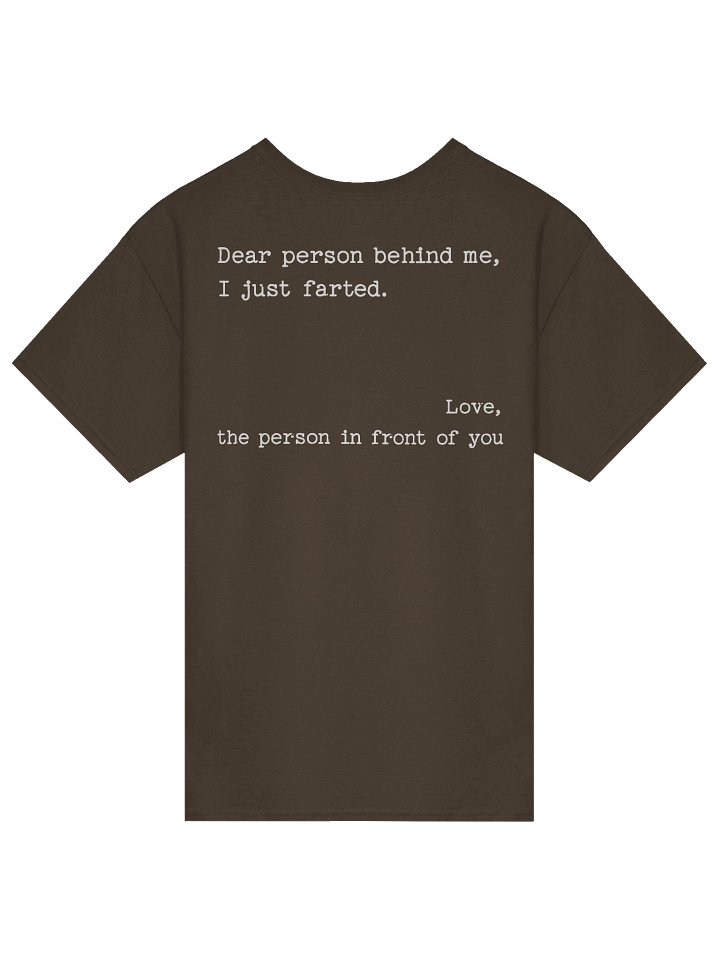 Dear Person Behind Me I Just Farted T-Shirt product image (1)