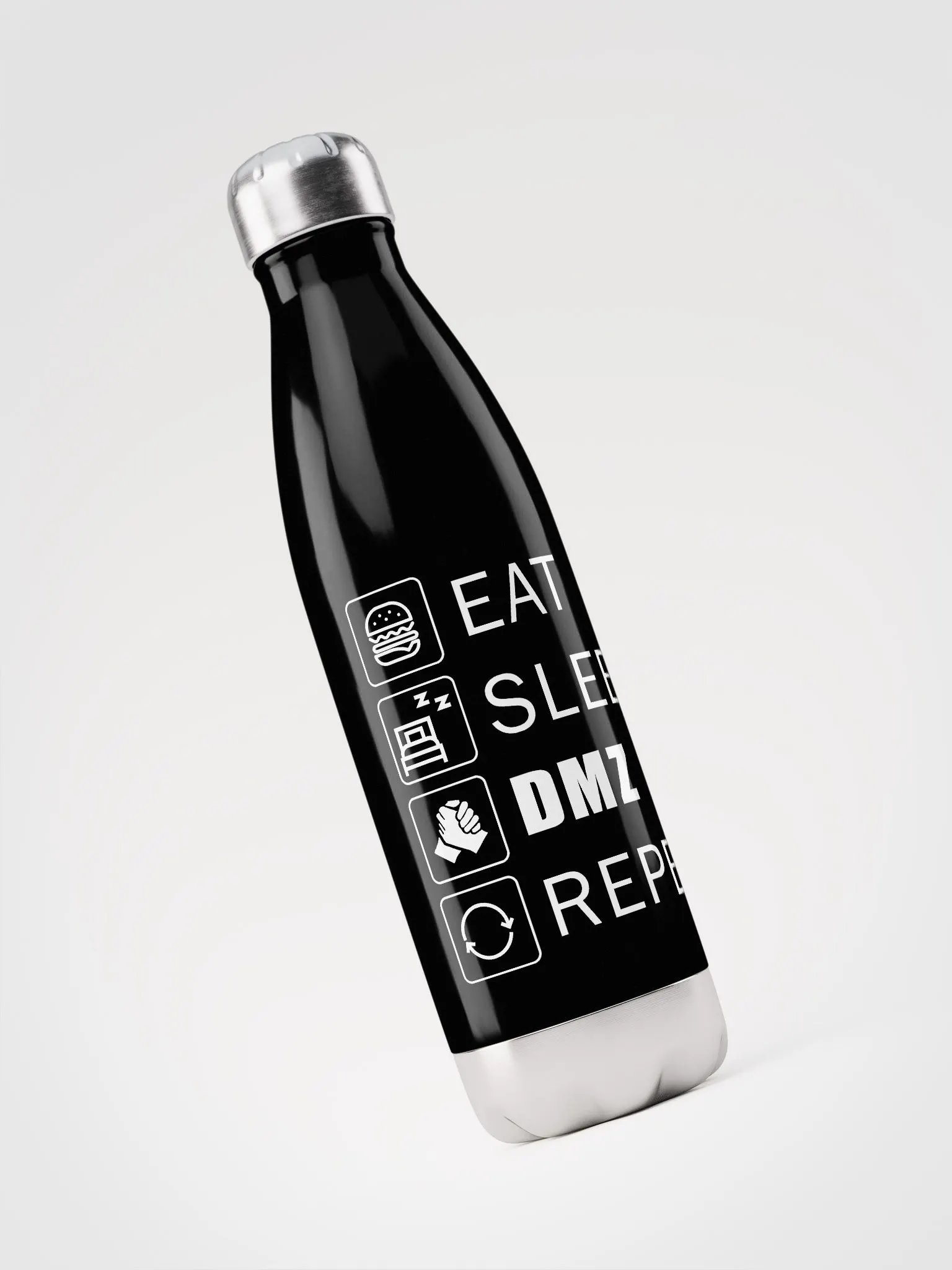 Eat, Sleep, DMZ, Repeat - Stainless Steel Water Bottle product image (3)