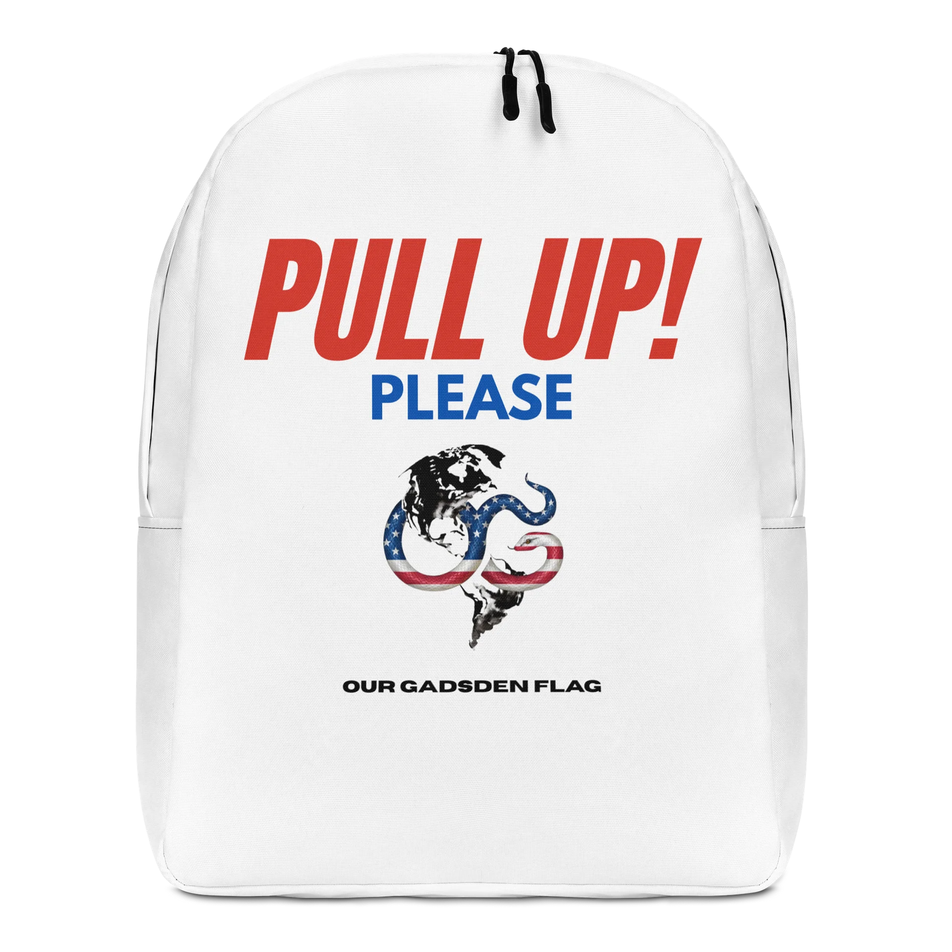 PULL UP! PLEASE Minimalist Backpack product image (1)