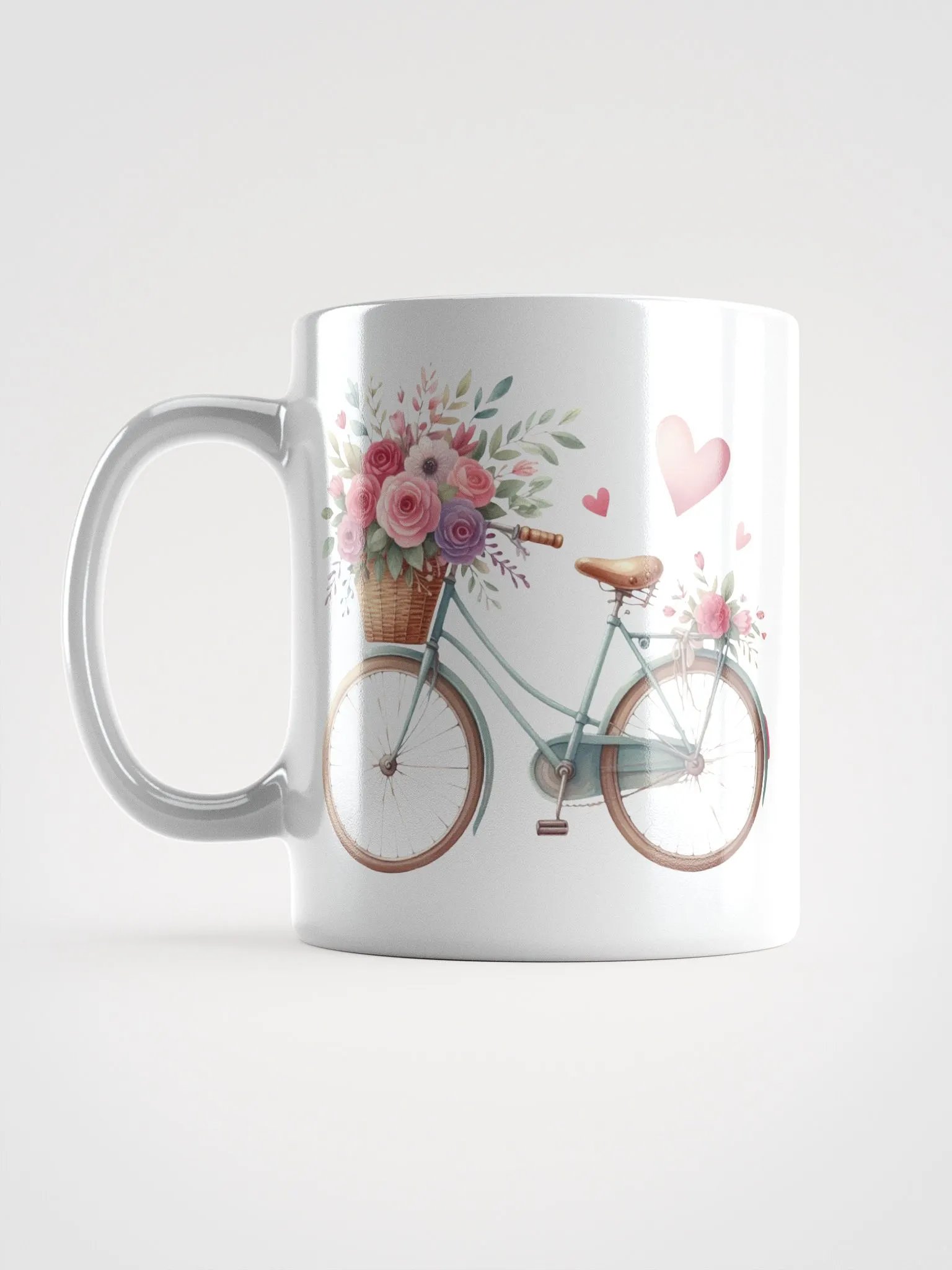 Vintage Bicycle Bouquet Mug product image (6)