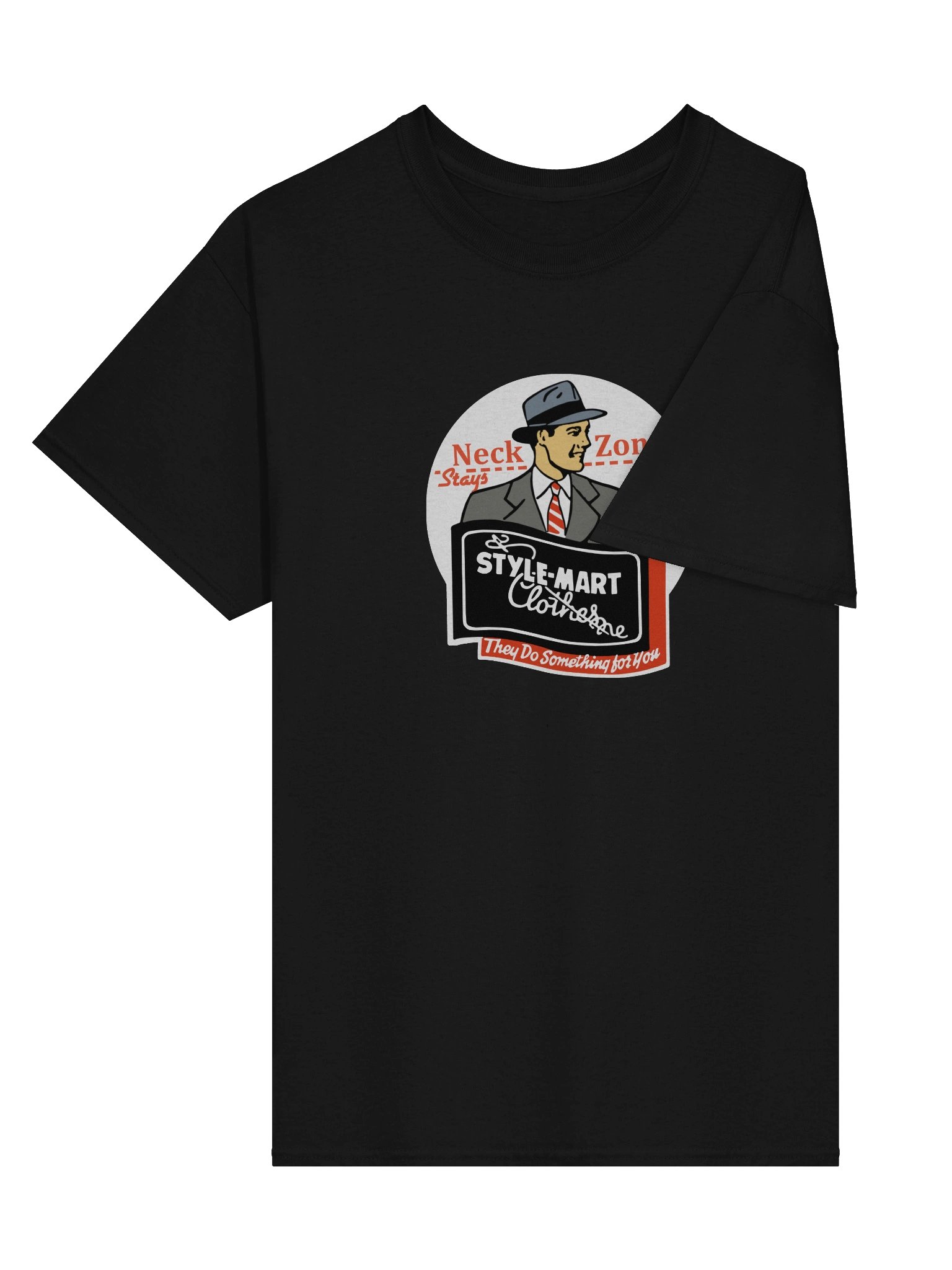 'Style-Mart Neck Zone' T-Shirt — Dark product image (16)
