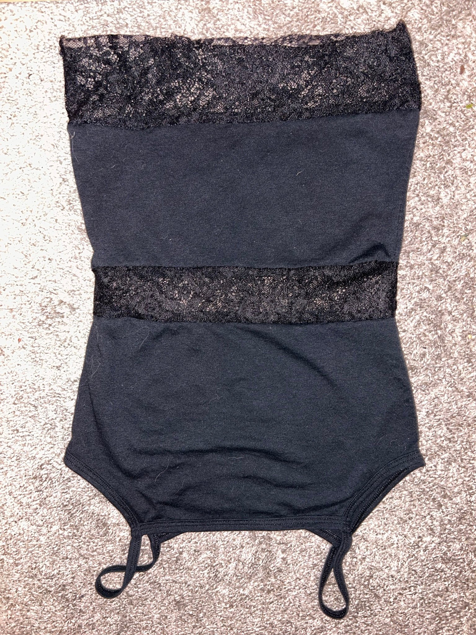 Black lace tank top product image (4)