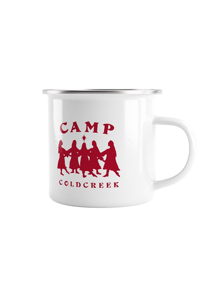 'Camp Coldcreek' Camping Mug (Enamel) product image (1)