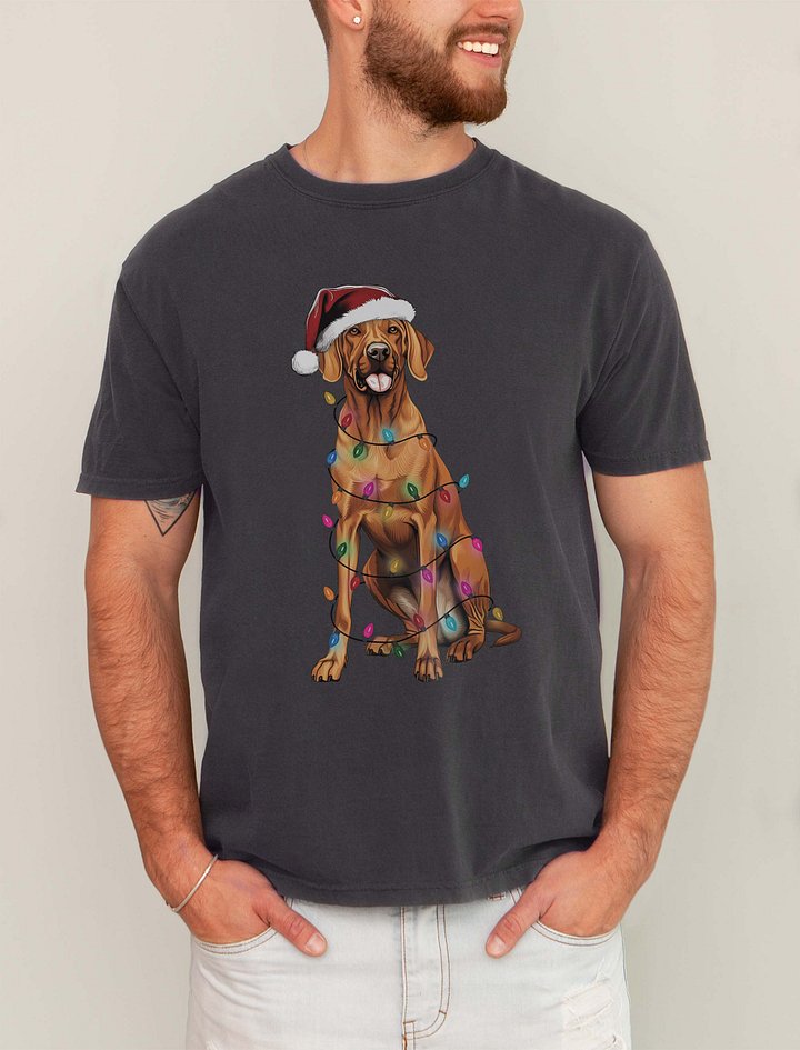 Funny Redbone Coonhound Christmas T-Shirt for Coonhound Paw-rents product image (21)