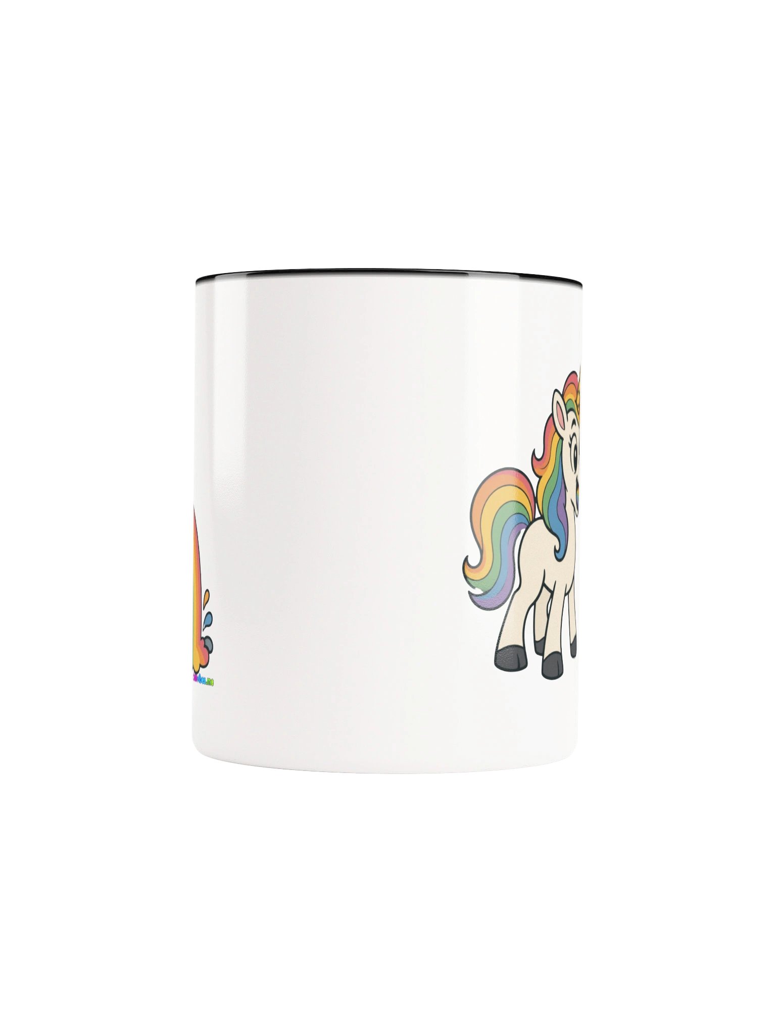 Puking Unicorn - Two Tone Coffee Mug product image (41)