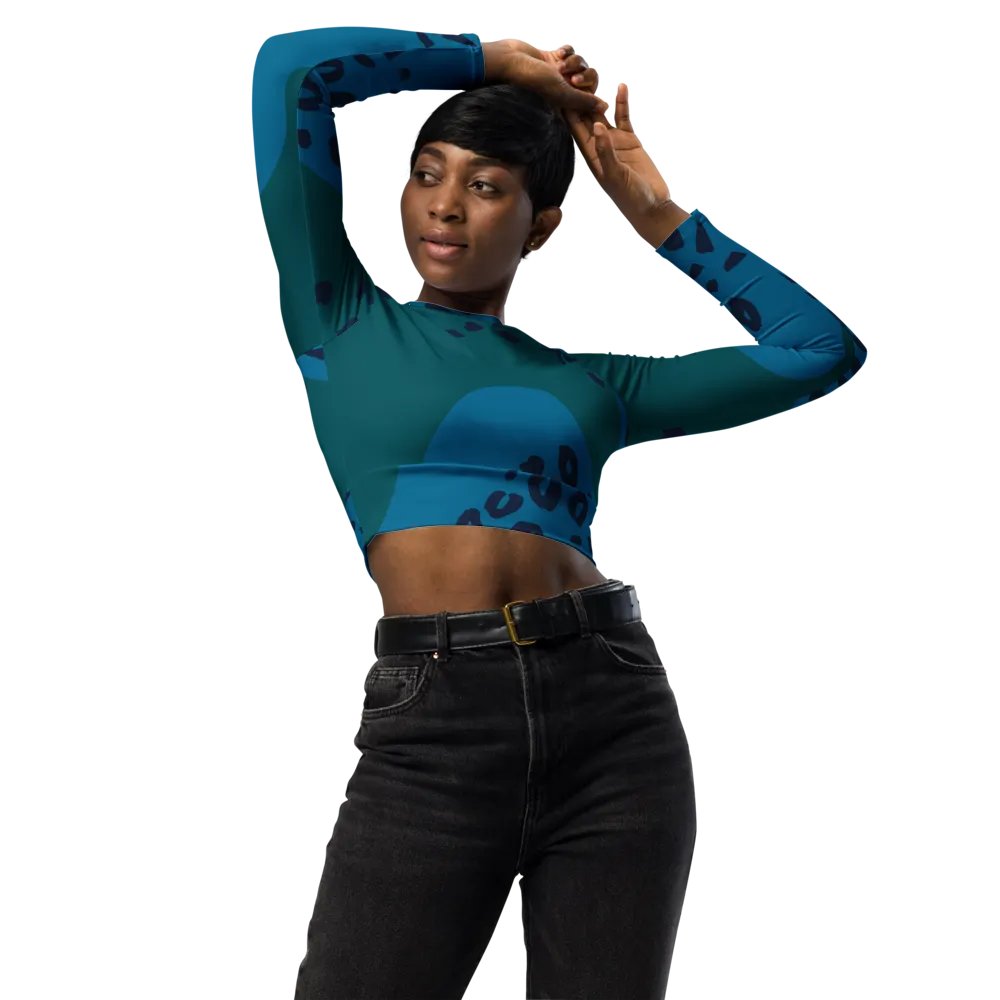 Dynamic Animal Print Crop Top product image (3)