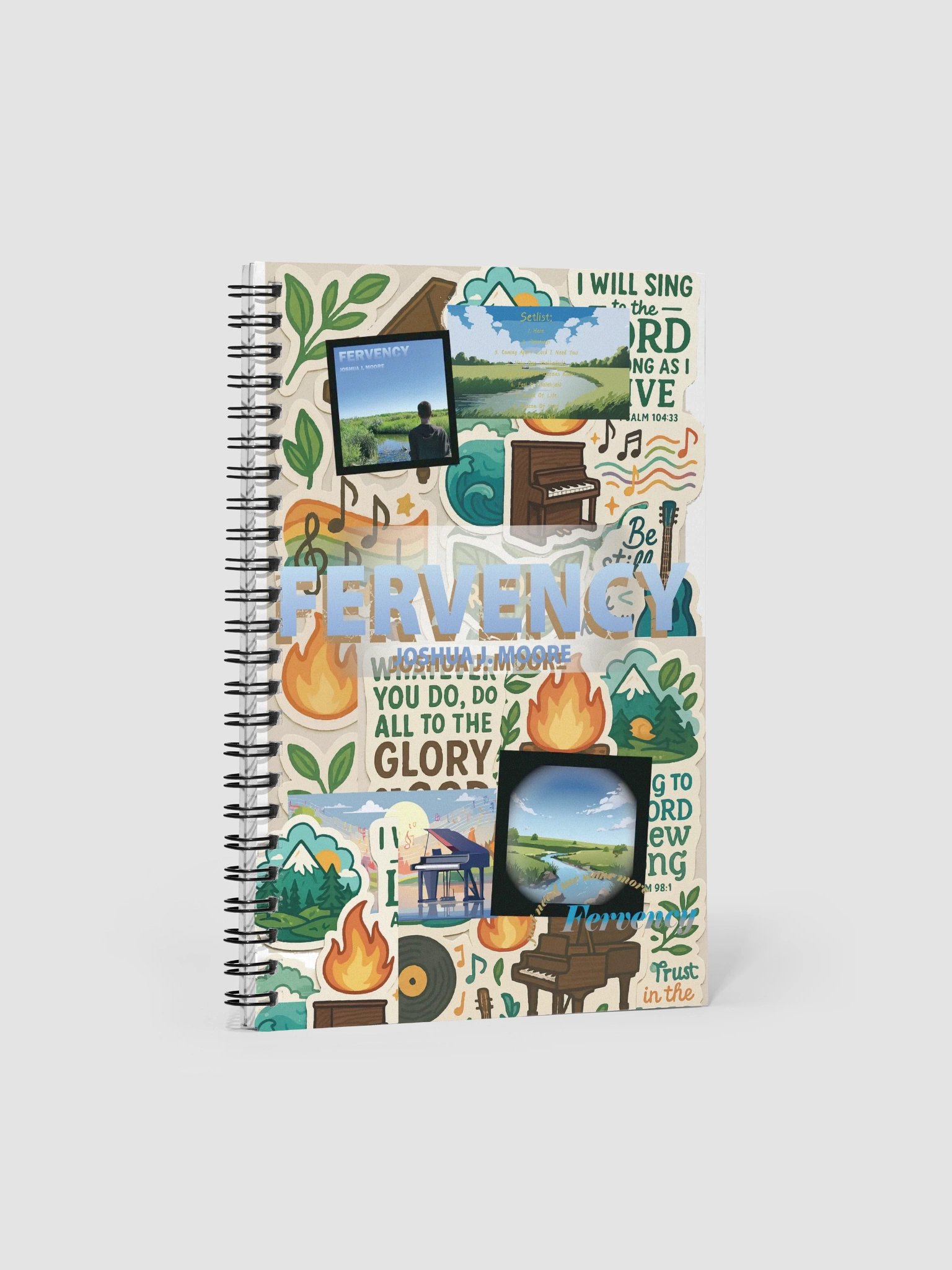 Fervency - Sticker Spam Notebook product image (1)