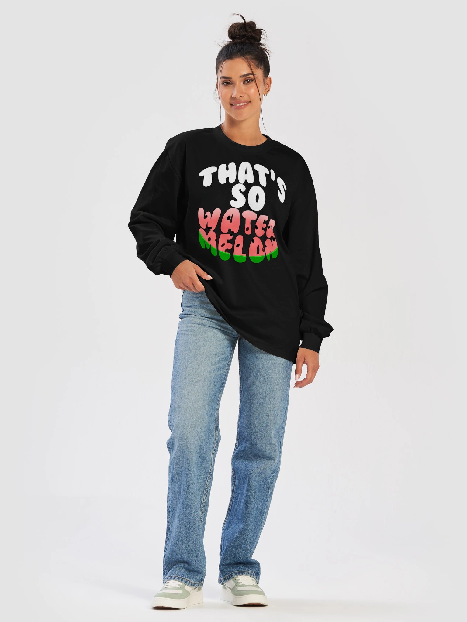 Bubble That's So Watermelon Long Sleeve Tee product image (1)