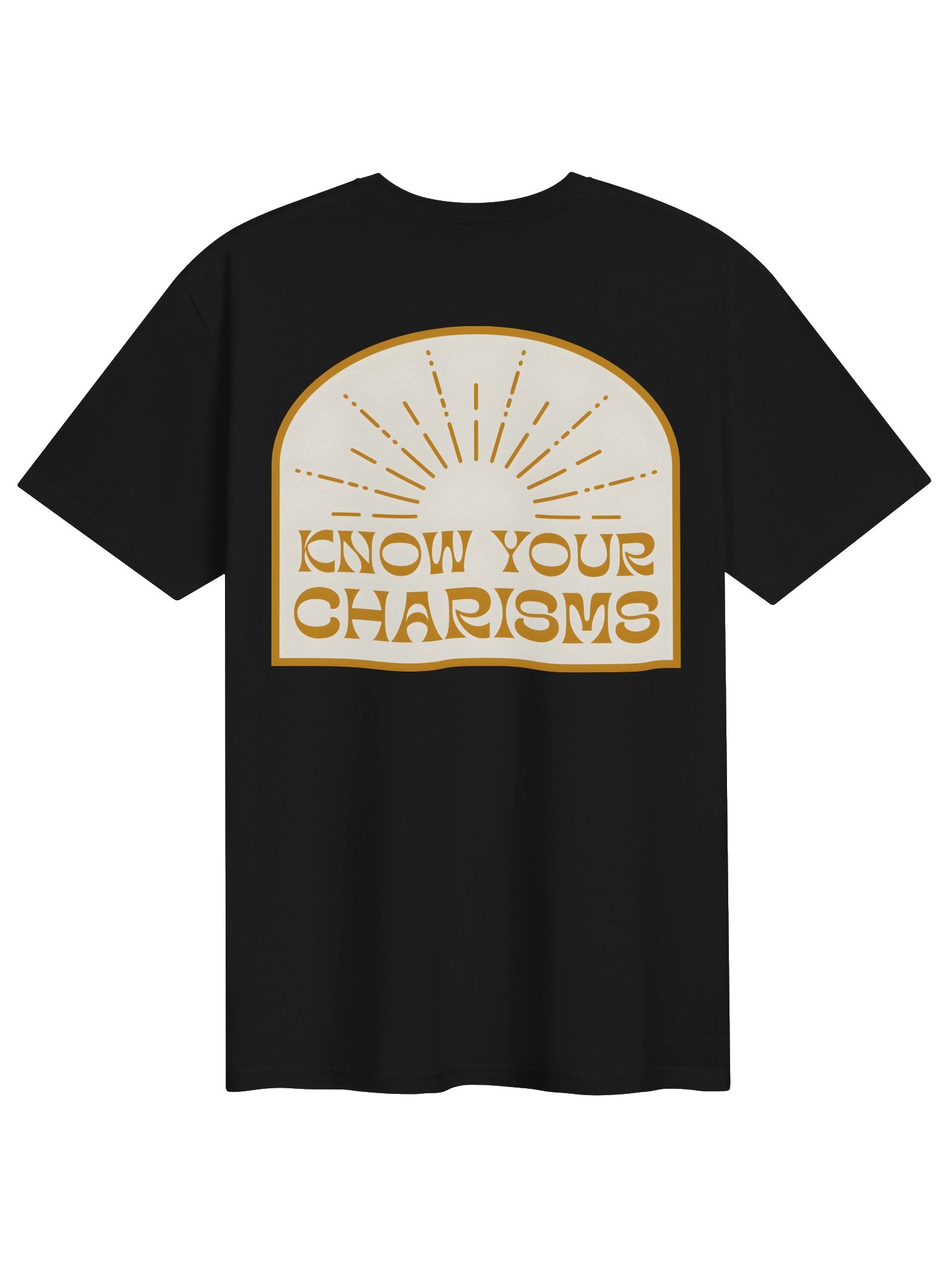 Know Your Charisms Print Back Tee product image (13)