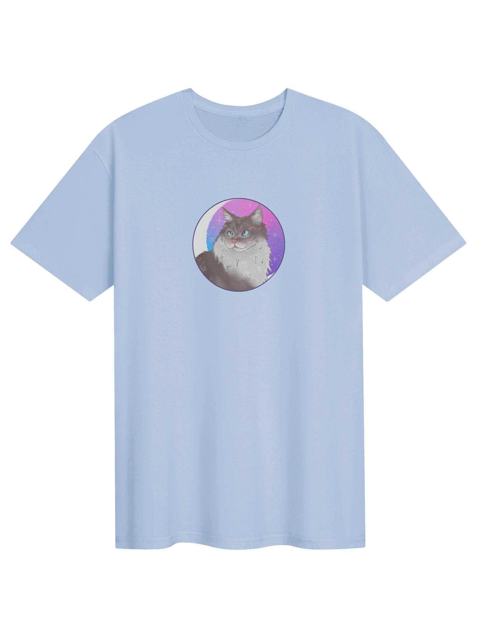 Mellow Moon for Cats Protection T-Shirt product image (1)