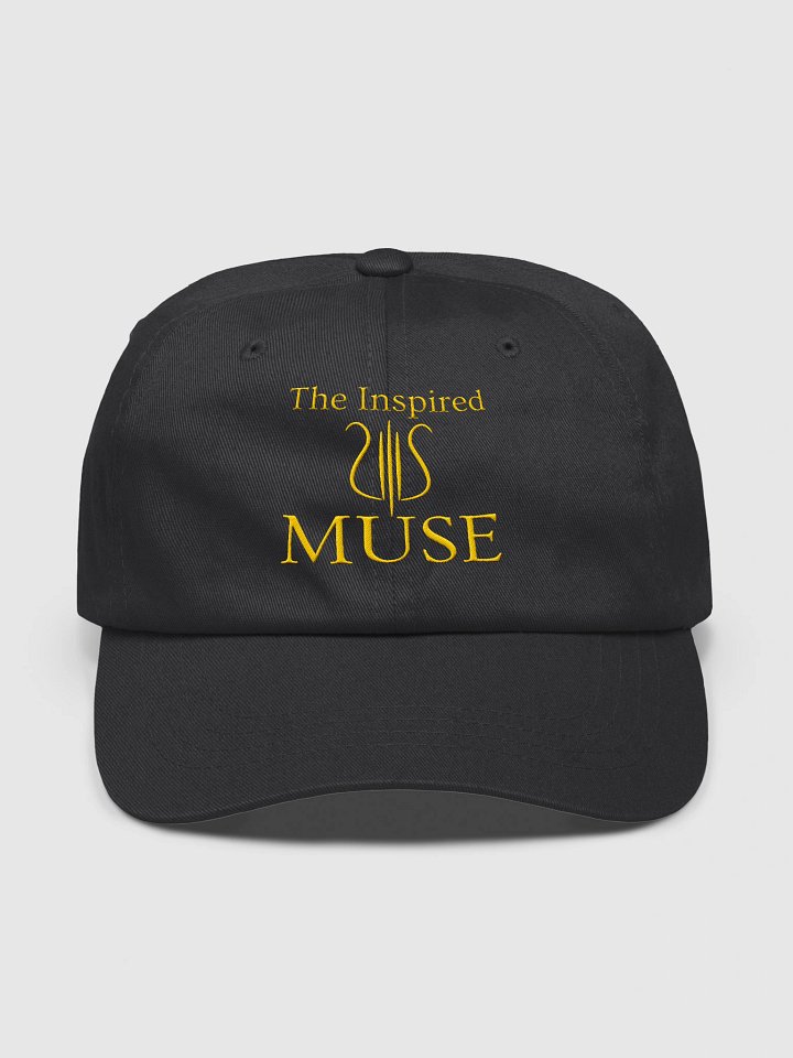 The Inspired Muse Logo Embroidered Classic Hat (gold logo) product image (2)