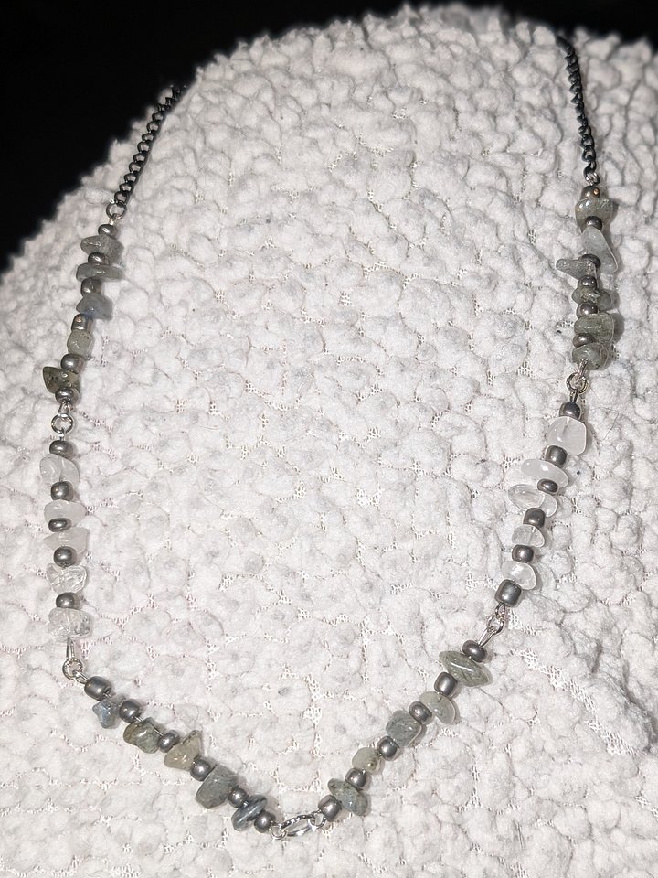 Labradorite Crystal Choker! product image (2)