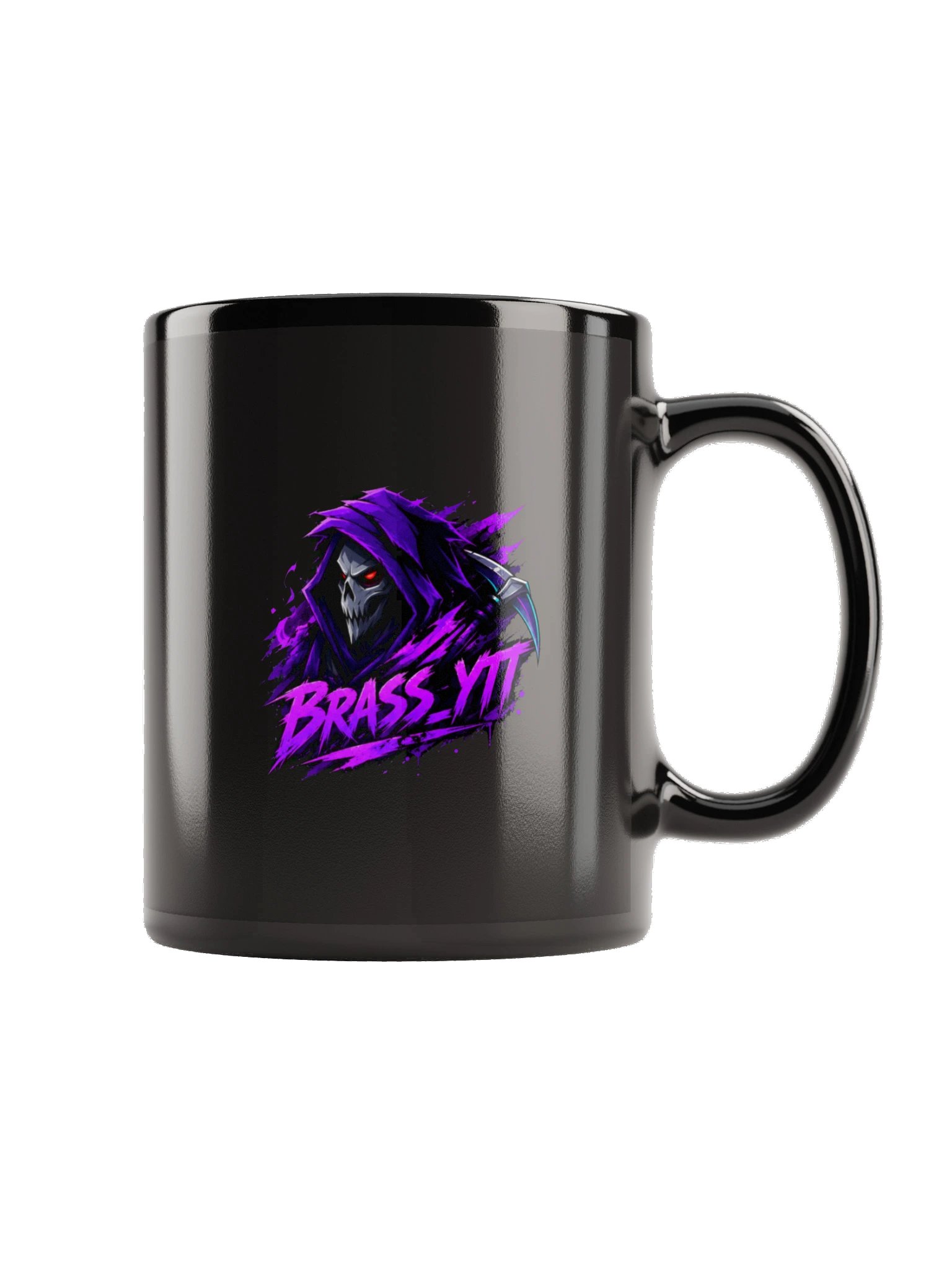 BRASS_YTT Black Glossy Mug | Motiv 1 product image (9)