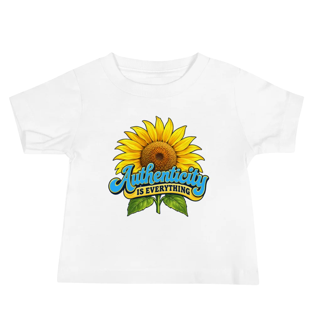 Authenticity Floral Baby tshirt 2 product image (2)