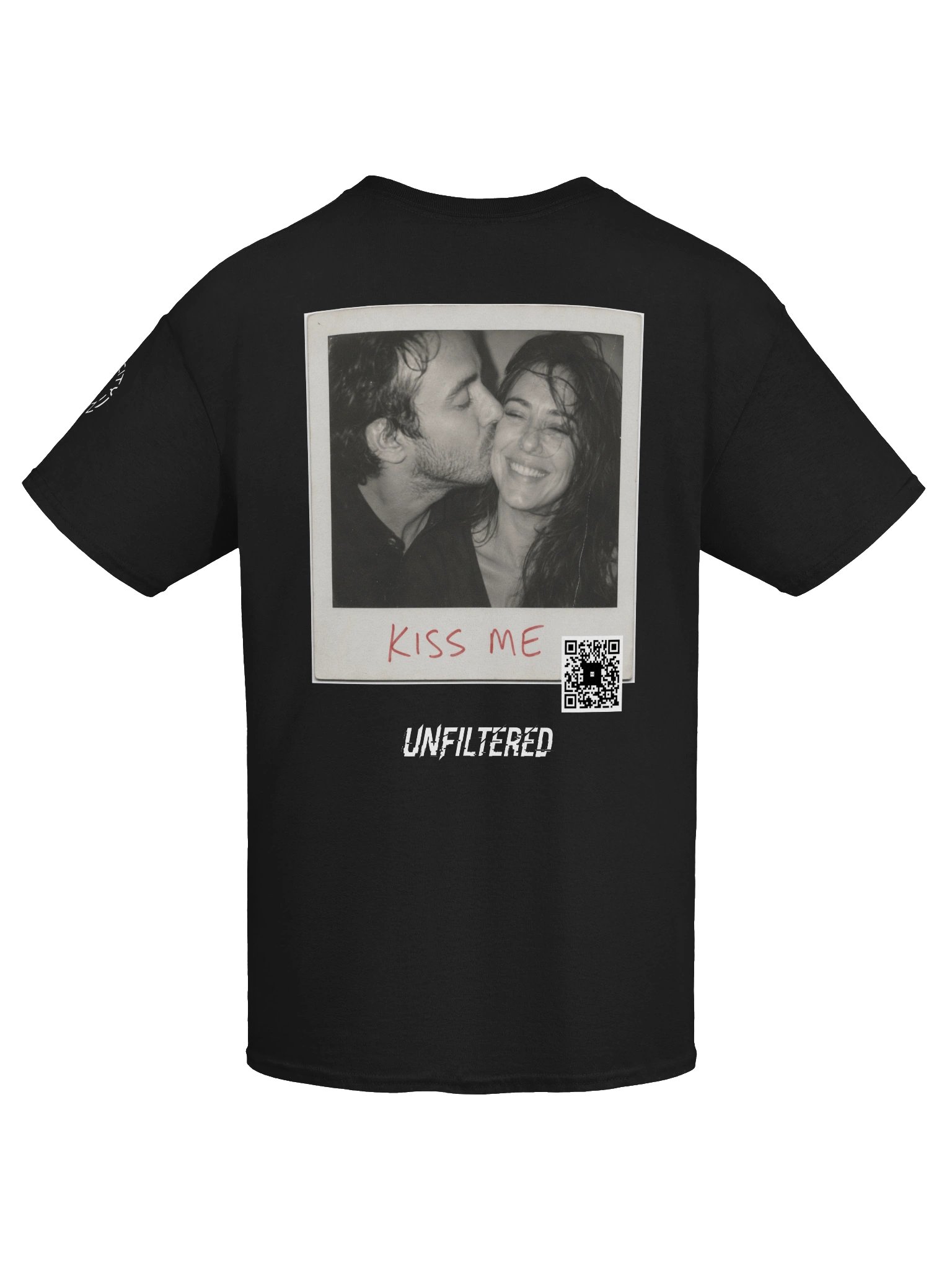 KISS ME Scan Tee - Soulful Global House × Afro-Latin Groove Art Shirt product image (7)