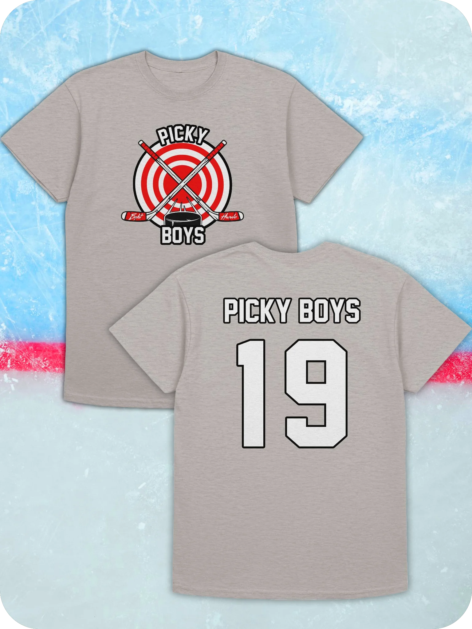 Picky Boys Hockey Club T-Shirt (4 Colors) product image (1)