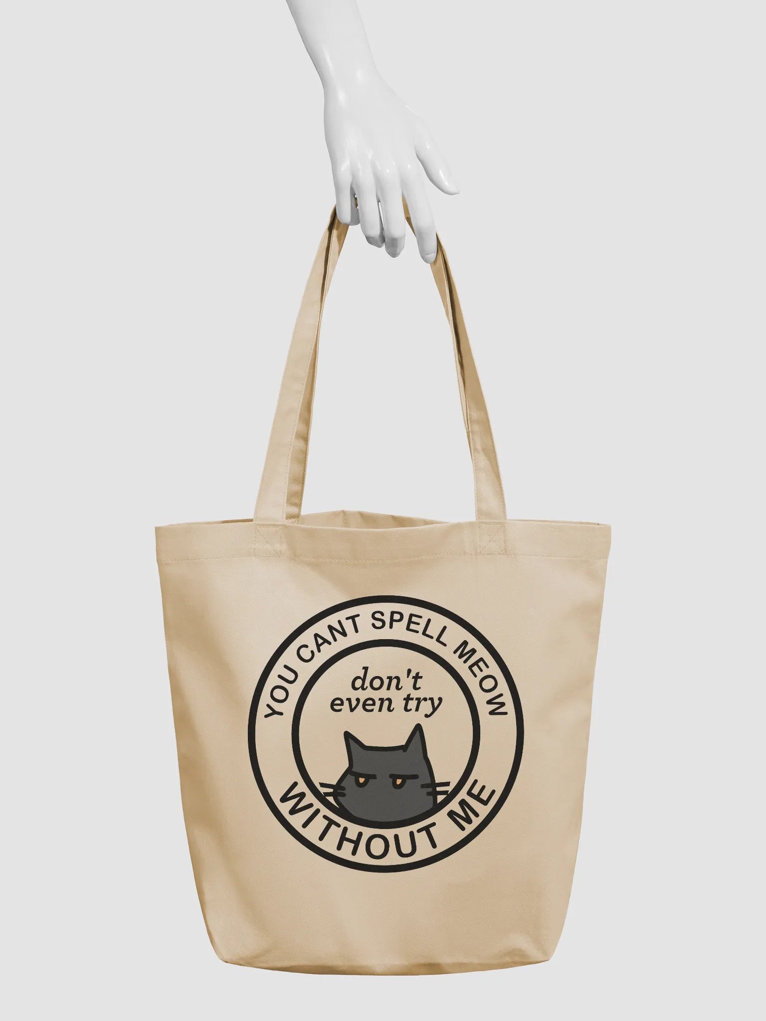 You Can't Spell Meow Without Me Tote Bag product image (3)