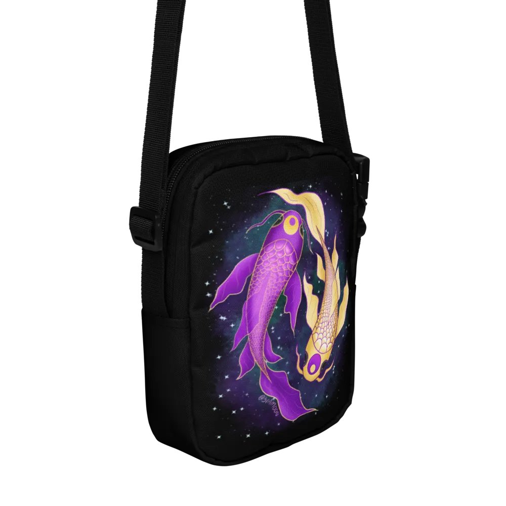 Moonie Koi & Blossoms Crossbody Bag product image (2)