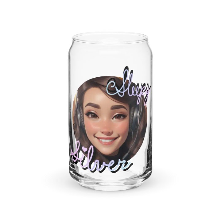 [NEW] Sleepy Silver Can Glass product image (1)