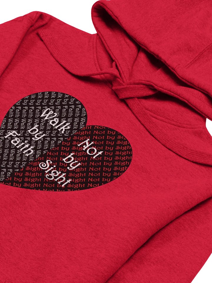Faith and Sight Heart Cotton Heritage Premium Hoodie product image (2)