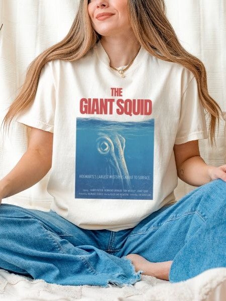 Giant Squid Funny Parody Halloween Fall Shirt product image (4)